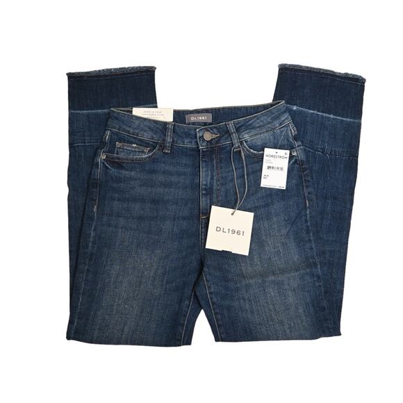 DL1961 Womens 26 Mara High Waist Released Hem Ankle Jeans in SANTORINI NEW - Picture 5 of 13